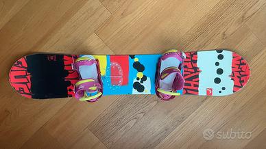 Snowboard ragazzo/a Head con attacco Burton