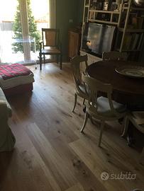 Parquet plancia rovere prima scelta con nodi
