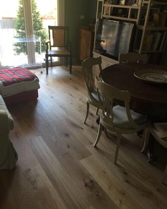 Parquet plancia rovere prima scelta con nodi