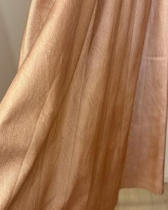 Gonna a pieghe con elastico