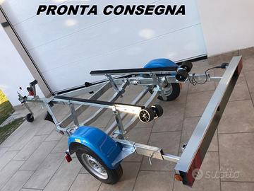 Rimorchio carrello per moto d'acqua 750Kg