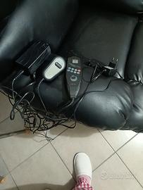Poltrona massaggiante reclinabile 