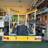Carrello stradale barca vela Platu Beneteau 25