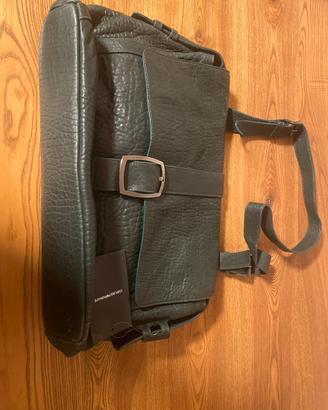 EMPORIO ARMANI - Borsa a tracollo verde scuro