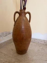 Orciolo Antico in Terracotta con Manici