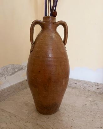 Orciolo Antico in Terracotta con Manici