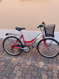 Bicicletta donna con cestello