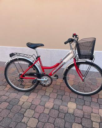 Bicicletta donna con cestello