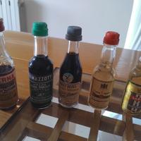 Bottiglie mignon liquori vari