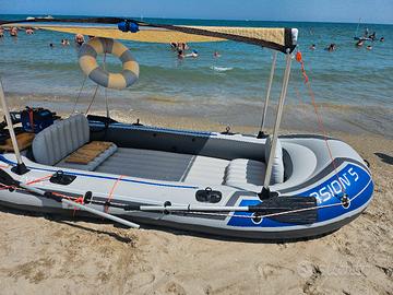 gommone 5 posti con motore elettrico e super acces