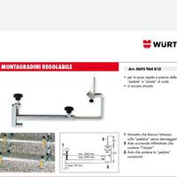 MONTAGRADINO REGOLABILE  SCALINI MARMO