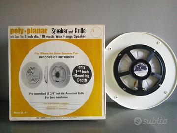 Altoparlanti piatti da incasso o controsoffitto