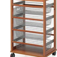 Carrello Foppapedretti in legno.