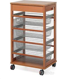 Carrello Foppapedretti in legno.