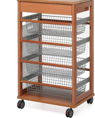 Carrello Foppapedretti in legno.
