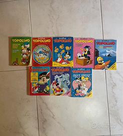 Disney Lotto 7 Fumetti Topolino misti anni 80/90