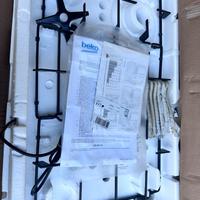 Piano cottura a gas, cinque fuochi