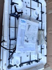 Piano cottura a gas, cinque fuochi