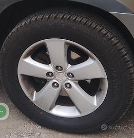 Cerchi in lega Suzuki Grand Vitara 17" pneumatici 