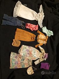 jeans Barbie anni Settanta e altri vestitini 