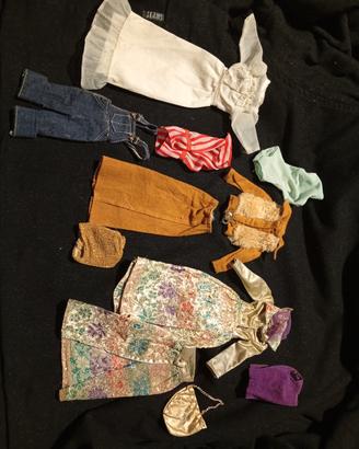 jeans Barbie anni Settanta e altri vestitini 