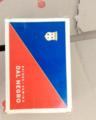 Pachetto carte Dal Negrogioco ramino bridge