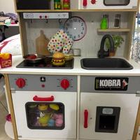 Cucina giocattolo bambini con accessori