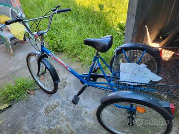 Bici 3 ruote per anziani