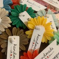 Margherite in cera di soia artigianali