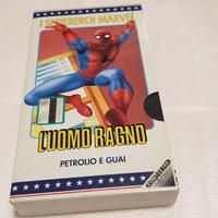  "L' UOMO RAGNO -PETROLIO E GUAI" raro VHS 