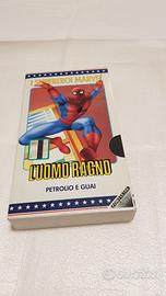  "L' UOMO RAGNO -PETROLIO E GUAI" raro VHS 