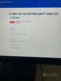 Bicicletta elettrica, Nuova, ultimo modello