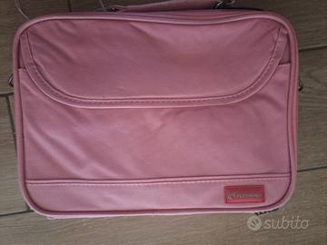 Custodia per pc, rosa, nuova