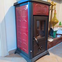 Stufa Nordica Gemma Elegance Rosso/Bordeaux 4 ste.