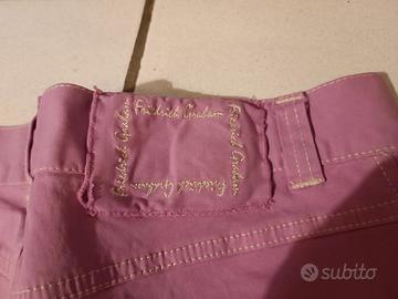 pantaloni in cotone made in Italy 