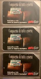 Sceda telefonica sip carta di credito rare