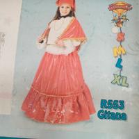vestito carnevale gitana come nuovo 