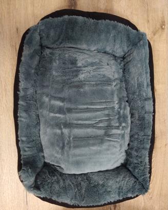 Letto/cuccia per cani/gatti con cuscino reversibil