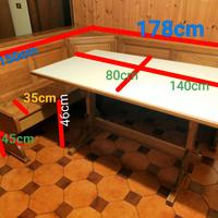 Giro Panca in legno+Tavolo