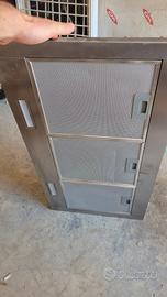 cappa aspirante acciaio inox