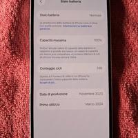 📱 iPhone 15 Azzurro – 128 GB (con limitazioni)