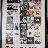Beatles' 33 RPM Poster