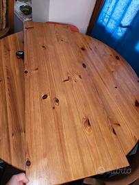 Tavolo ikea tondo  allungabile