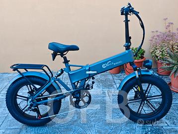 Bici elettrica fat biammortizzata nuova garanzia 