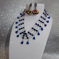 Set indiano orecchini e collana inox