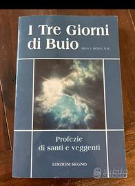 Libro Vintage" I TRE GIORNI DI BUIO"