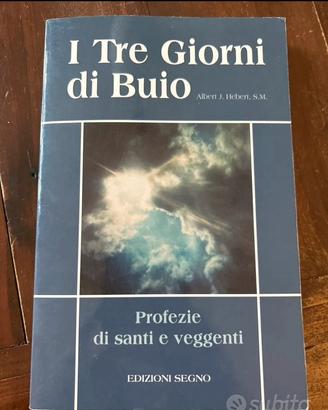 Libro Vintage" I TRE GIORNI DI BUIO"