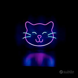 Lampada led a forma di gatto😺🐱