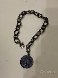 Bracciale Vintage con Moneta 10 Cent.1928 san mari