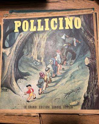 Pollicino fiaba animata vintage